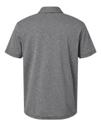 Adidas A582, Men's Heathered Polo, Black Melange