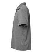 Adidas A582, Men's Heathered Polo, Black Melange