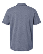 Adidas A582, Men's Heathered Polo, Collegiate Navy Melange
