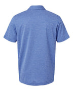 Adidas A582, Men's Heathered Polo, Collegiate Royal Melange