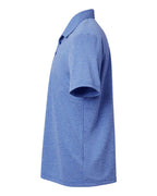 Adidas A582, Men's Heathered Polo, Collegiate Royal Melange