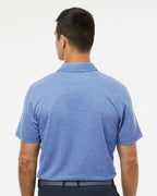 Adidas A582, Men's Heathered Polo, Collegiate Royal Melange