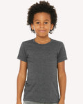 BELLA + CANVAS 3001YCVC, T-Shirts - Premium, Athletic Heather