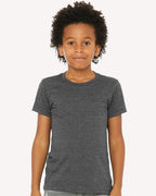 BELLA + CANVAS 3001YCVC, T-Shirts - Premium, Athletic Heather