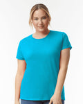 Gildan 10652, 880 Women's Softstyle Lightweight T-shirt, Caribbean Blue