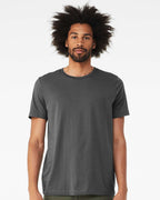 BELLA + CANVAS 3001CVC, T-Shirts - Premium, Solid Asphalt Blend