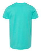 BELLA + CANVAS 3001Y, T-Shirts - Premium, Teal