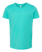 BELLA + CANVAS 3001Y, T-Shirts - Premium, Teal