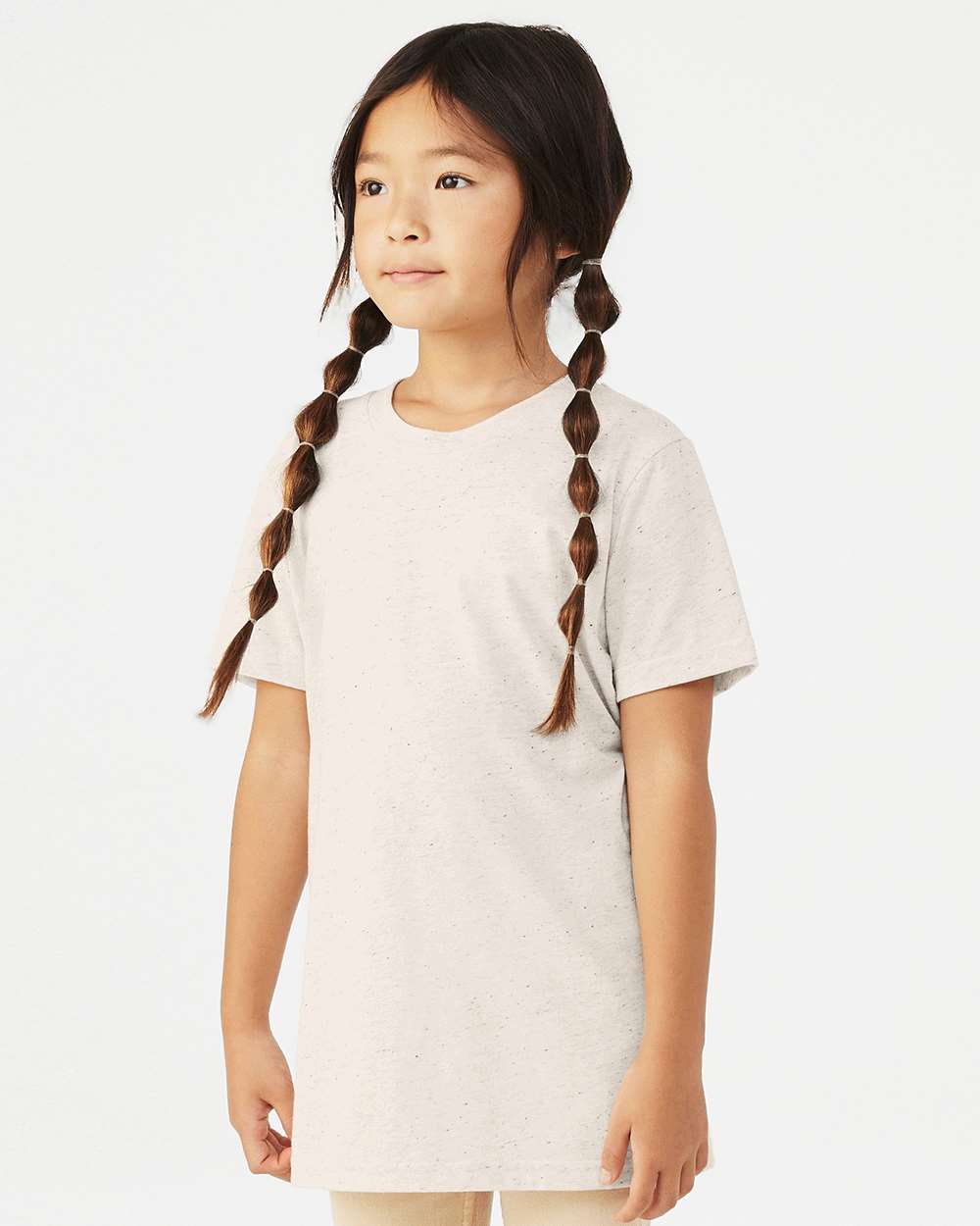 BELLA + CANVAS 3413Y, T-Shirts - Premium, Oatmeal Triblend