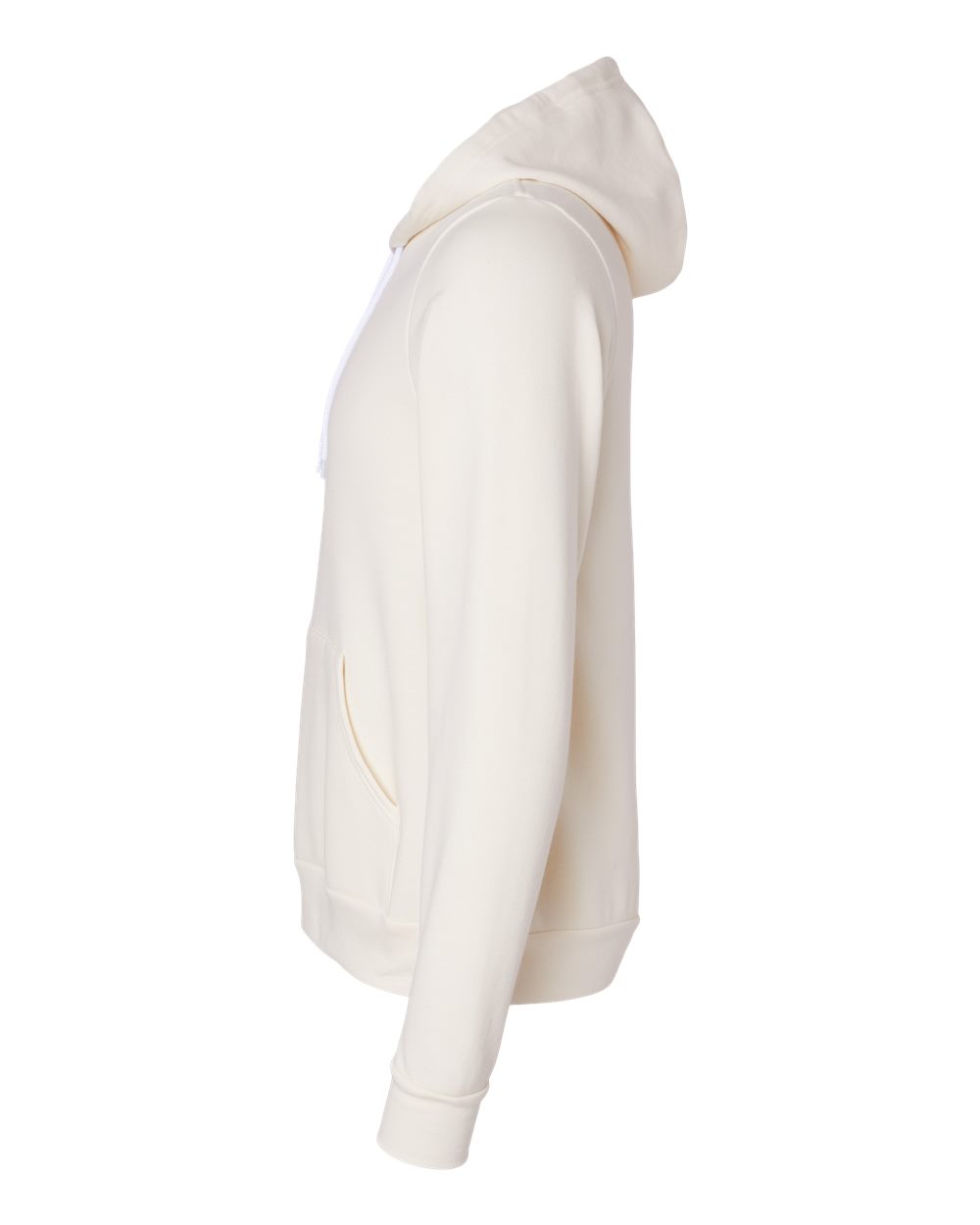 BELLA + CANVAS 3719, Fleece - Premium - Hood, Natural
