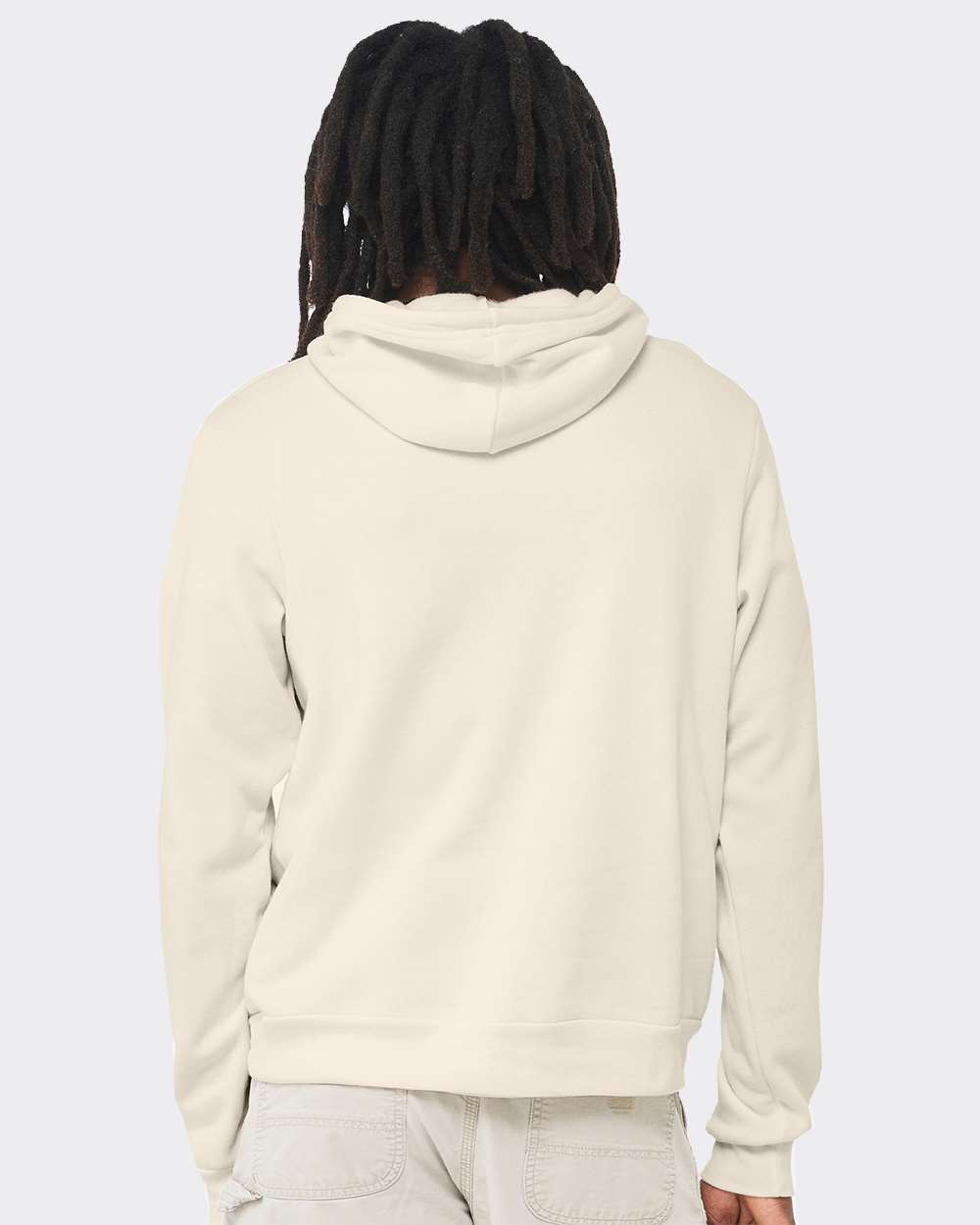 BELLA + CANVAS 3719, Fleece - Premium - Hood, Natural