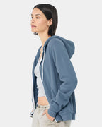 BELLA + CANVAS 3739, Fleece - Premium - Hood, Steel Blue