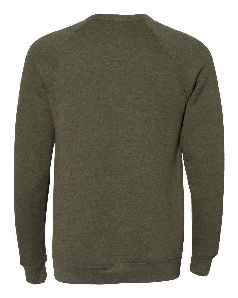 BELLA + CANVAS 3901, Fleece - Premium - Crew, Heather Olive