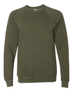 BELLA + CANVAS 3901, Fleece - Premium - Crew, Heather Olive