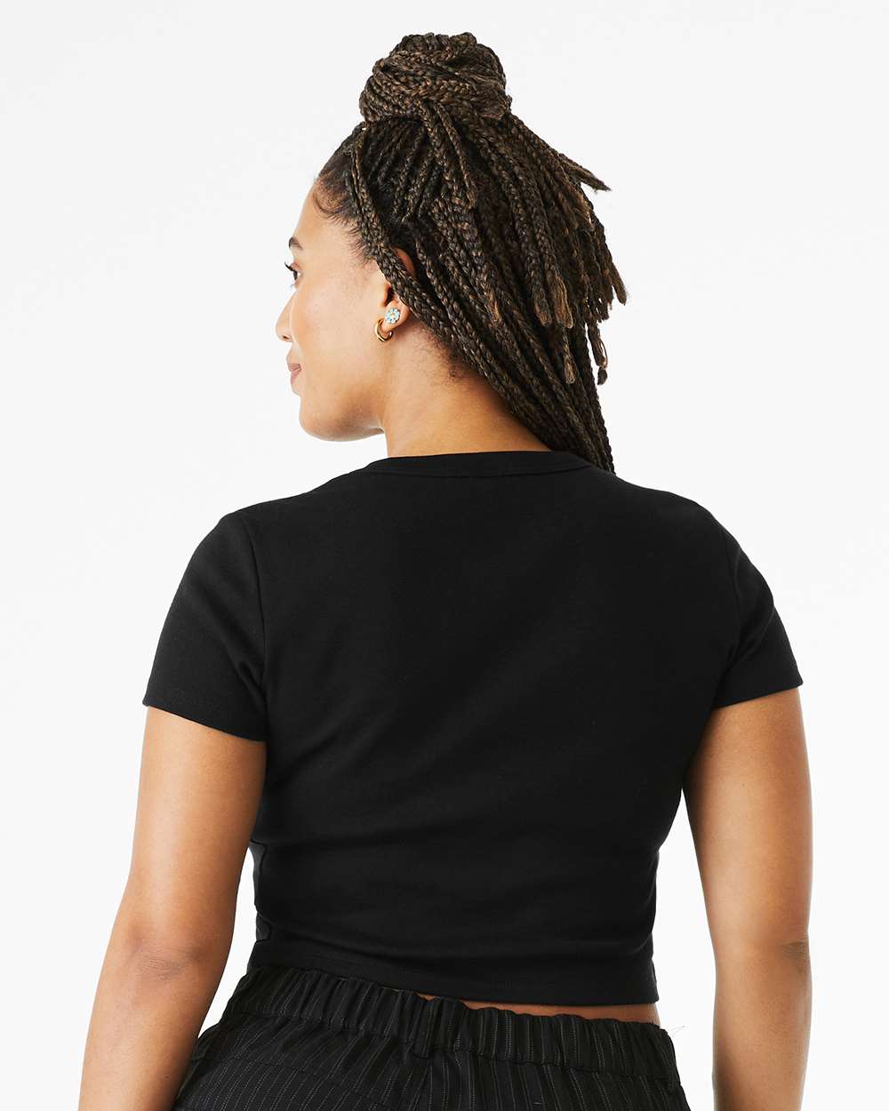 BELLA + CANVAS 1010, T-Shirts - Premium, Solid Black Blend