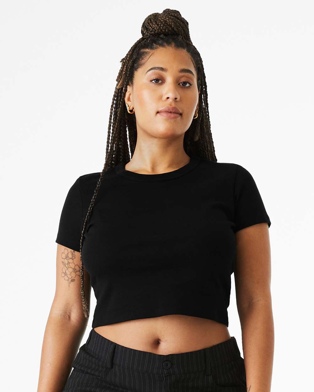 BELLA + CANVAS 1010, T-Shirts - Premium, Solid Black Blend
