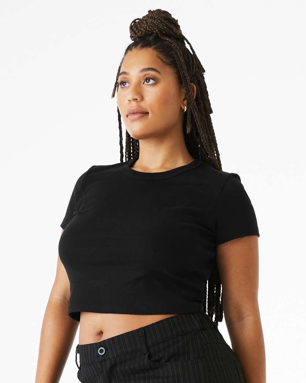 BELLA + CANVAS 1010, T-Shirts - Premium, Solid Black Blend