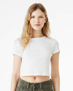 BELLA + CANVAS 1010, T-Shirts - Premium, Solid White Blend