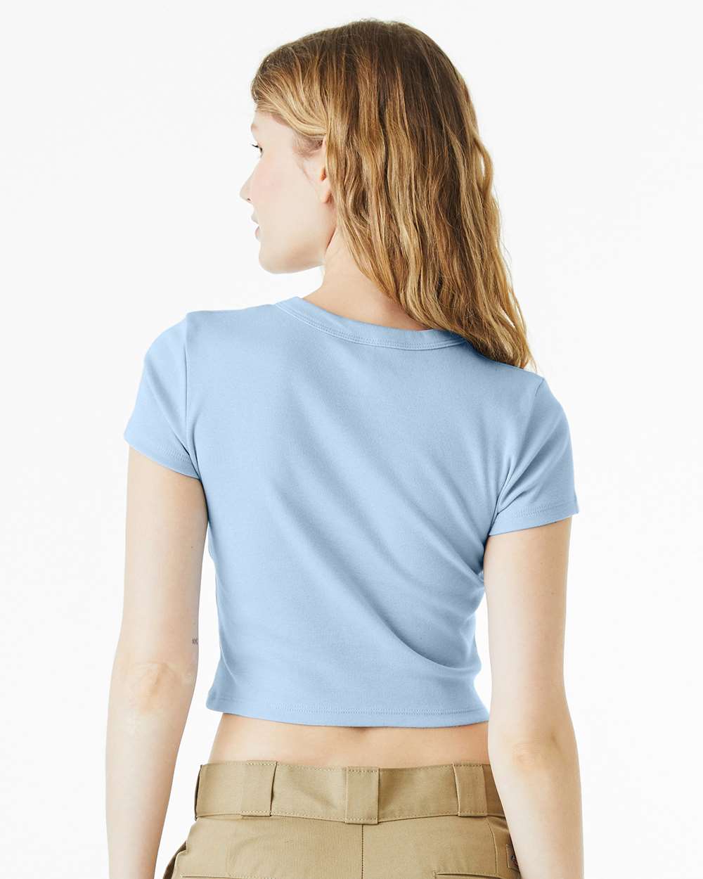 BELLA + CANVAS 1010, T-Shirts - Premium, Solid Baby Blue Blend