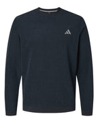 Adidas A586, Men's Terry Loop Crewneck Sweatshirt, Black