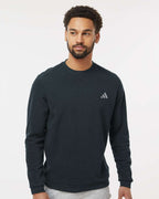 Adidas A586, Men's Terry Loop Crewneck Sweatshirt, Black