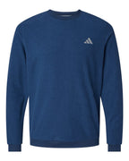 Adidas A586, Men's Terry Loop Crewneck Sweatshirt, Collegiate Navy