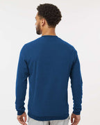 Adidas A586, Men's Terry Loop Crewneck Sweatshirt, Collegiate Navy