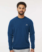 Adidas A586, Men's Terry Loop Crewneck Sweatshirt, Collegiate Navy
