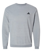 Adidas A586, Men's Terry Loop Crewneck Sweatshirt, Grey Three