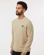 Adidas A586, Men's Terry Loop Crewneck Sweatshirt, Hemp