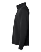 Adidas A588, Men's Spacer Quarter-zip Pullover, Black