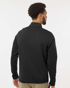 Adidas A588, Men's Spacer Quarter-zip Pullover, Black