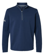 Adidas A588, Men's Spacer Quarter-zip Pullover, Collegiate Navy