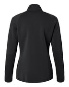 Adidas A589, Women's Spacer Quarter-zip Pullover, Black