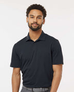 Adidas A590, Men's Blended Polo, Solid Black