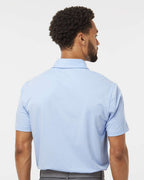 Adidas A590, Men's Blended Polo, Blue Dawn Melange