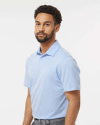 Adidas A590, Men's Blended Polo, Blue Dawn Melange