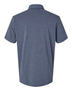Adidas A590, Men's Blended Polo, Collegiate Navy Melange