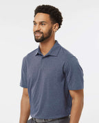 Adidas A590, Men's Blended Polo, Collegiate Navy Melange