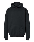 Gildan SF500B, Youth Softstyle Midweight Hooded Sweatshirt, Black