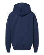 Gildan 11668, Sf500b Youth Softstyle Midweight Hooded Sweatshirt, Navy