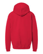 Gildan SF500B, Youth Softstyle Midweight Hooded Sweatshirt, Red