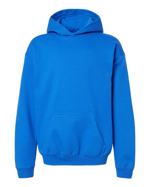 Gildan 11668, Sf500b Youth Softstyle Midweight Hooded Sweatshirt, Royal