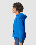Gildan 11668, Sf500b Youth Softstyle Midweight Hooded Sweatshirt, Royal