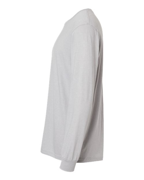 Gildan 11669, 64440cvc Unisex Softstyle Cvc Long Sleeve T-shirt, Cement