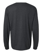 Gildan 11669, 64440cvc Unisex Softstyle Cvc Long Sleeve T-shirt, Pitch Black Mist