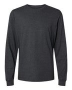 Gildan 11669, 64440cvc Unisex Softstyle Cvc Long Sleeve T-shirt, Pitch Black Mist