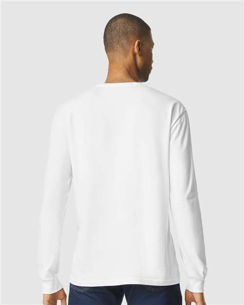 Gildan 11669, 64440cvc Unisex Softstyle Cvc Long Sleeve T-shirt, White