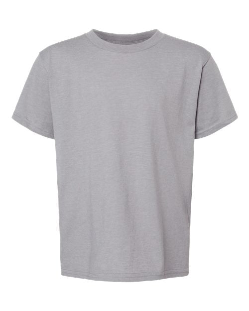 Gildan 11671, 64000bcvc Youth Softstyle Cvc T-shirt, Cement