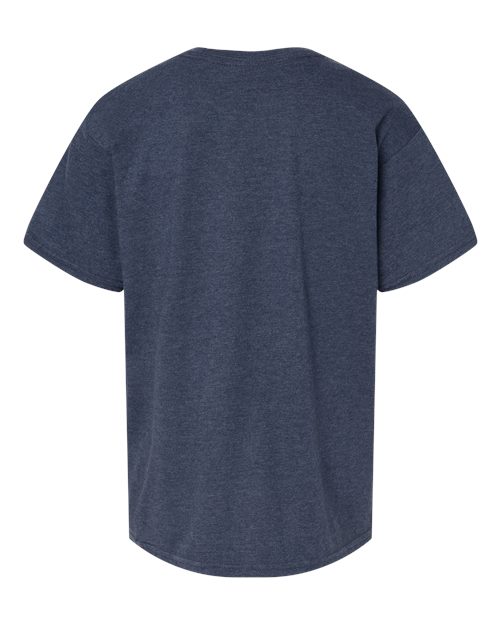 Gildan 11671, 64000bcvc Youth Softstyle Cvc T-shirt, Navy Mist